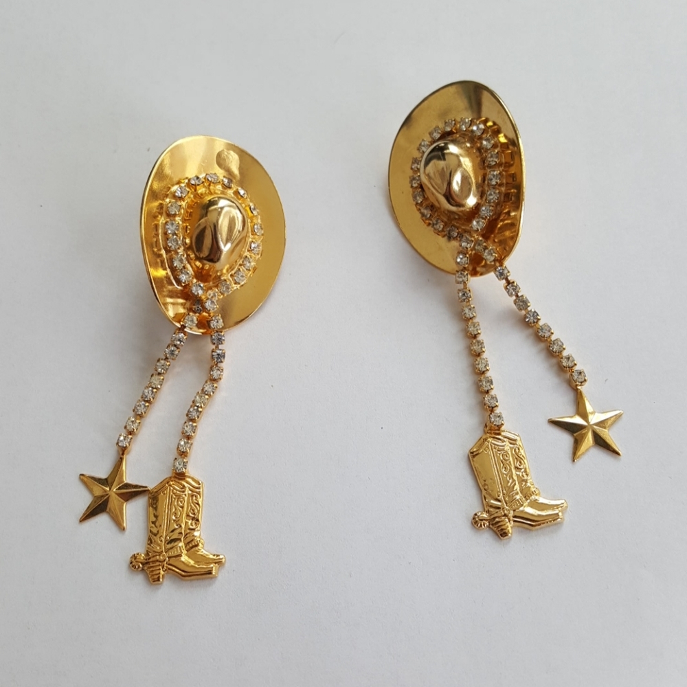 Cowboy earrings